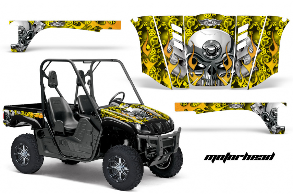 Motorhead Yellow for Yamaha Rhino 700/660/450