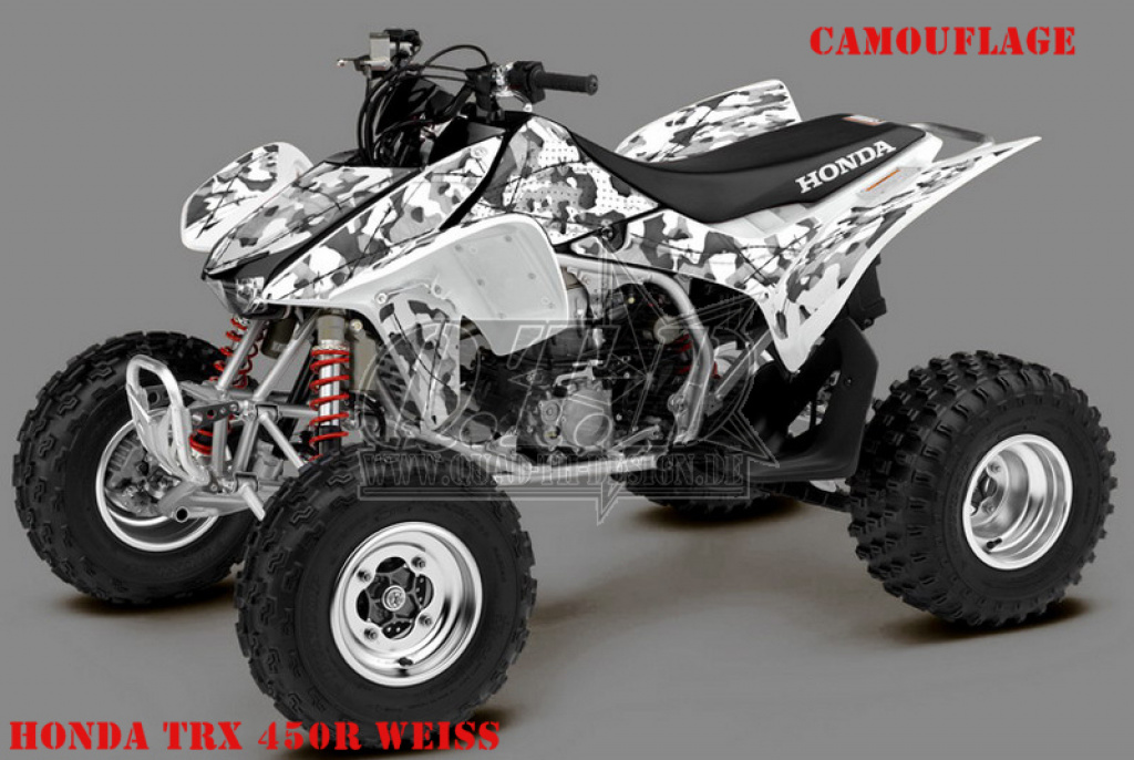 Camo White for Honda TRX 450R 2004-2016