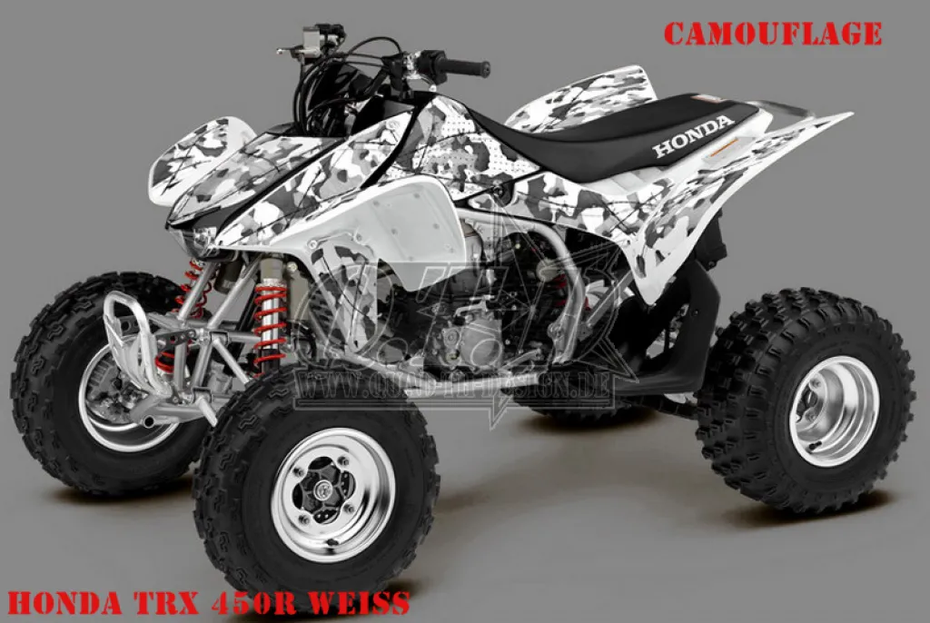 Camo White for Honda TRX 450R 2004-2016