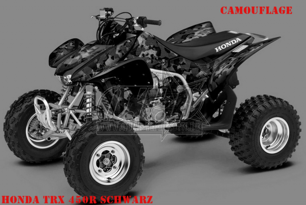 Camo Black for Honda TRX 450R 2004-2016