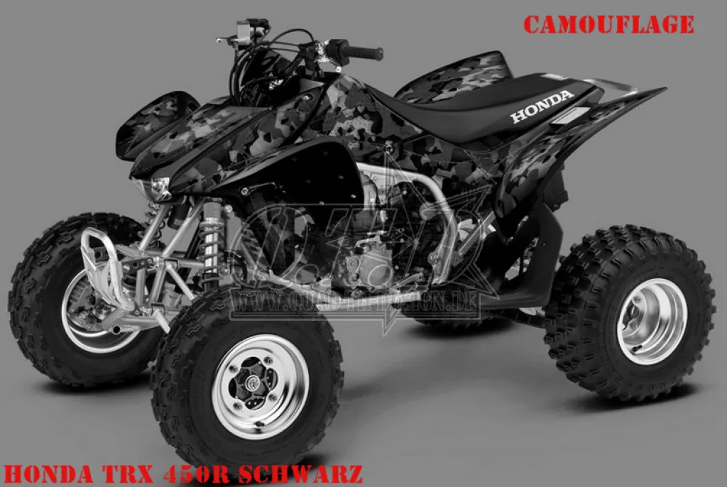 Camo Black for Honda TRX 450R 2004-2016