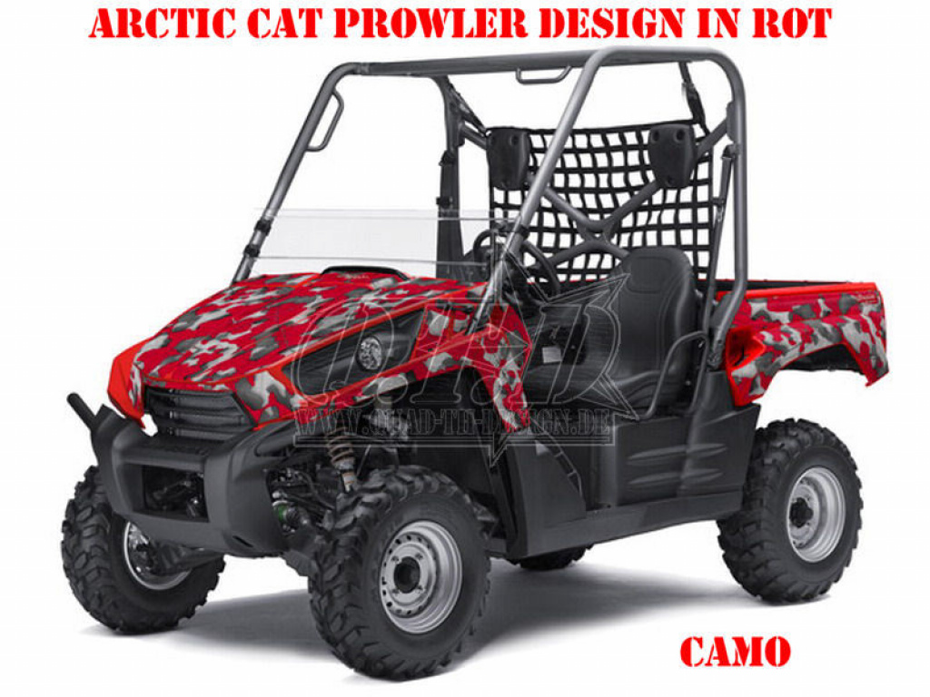 Camo Red for Kawasaki Teryx 750 2010-2012