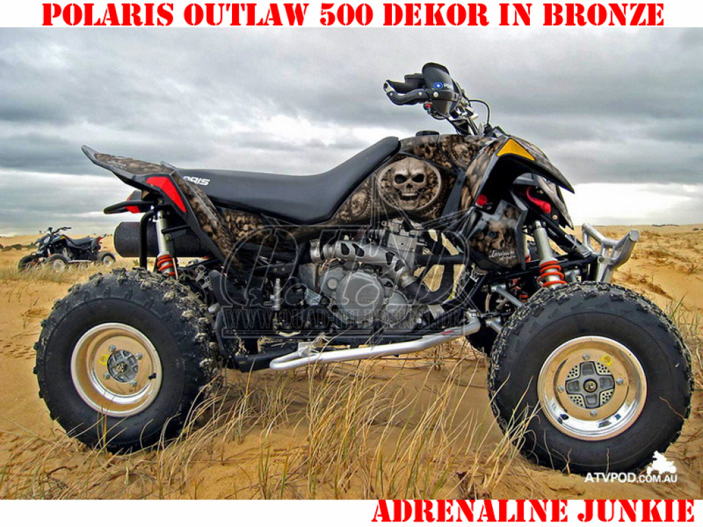 Adrenaline Junkie Bronze for Polaris Outlaw 450/500/525 2006-2008