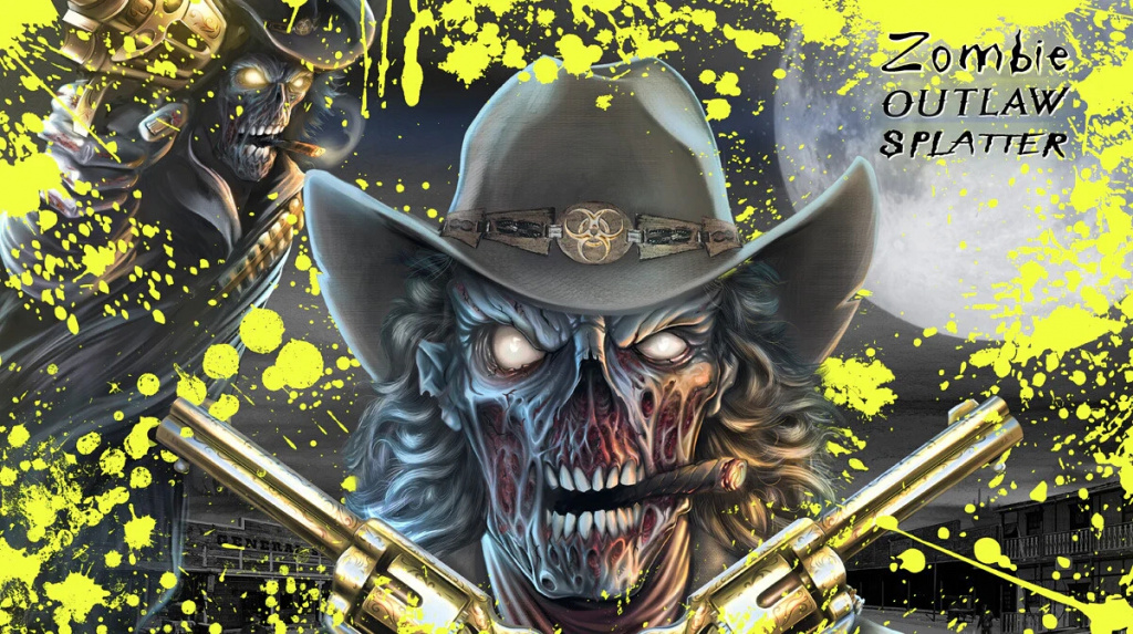 Zombie Outlaw Splatter Turbo Grün für Polaris RZR 1000 XP/Turbo 2 Türer 2013-2018
