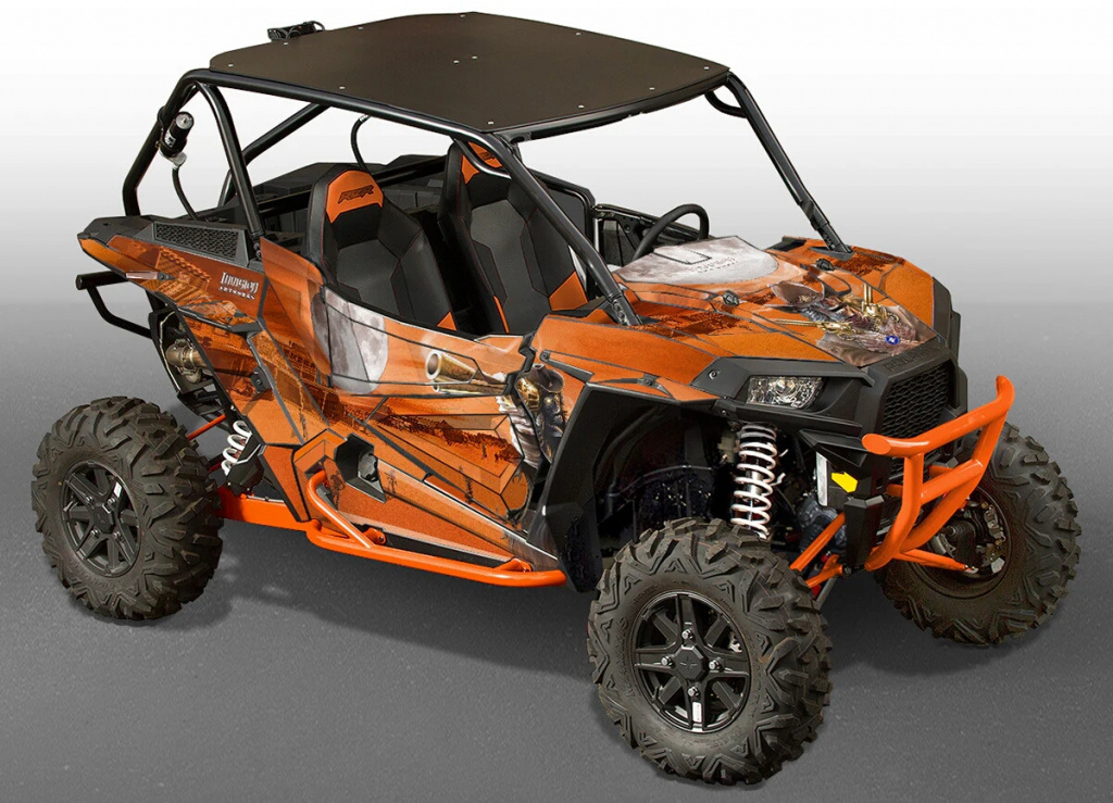 Zombie Outlaw Orange für Polaris RZR 1000 XP/Turbo 2 Türer 2013-2018
