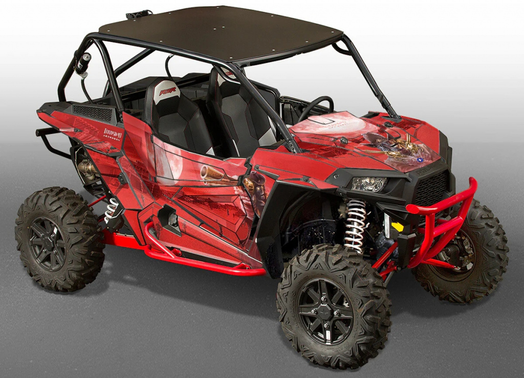Zombie Outlaw Rot für Polaris RZR 1000 XP/Turbo 2 Türer 2013-2018