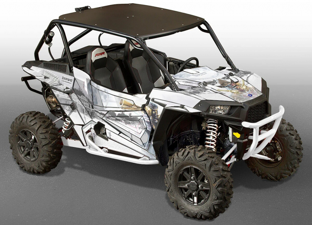 Zombie Outlaw Weiß für Polaris RZR 1000 XP/Turbo 2 Türer 2013-2018