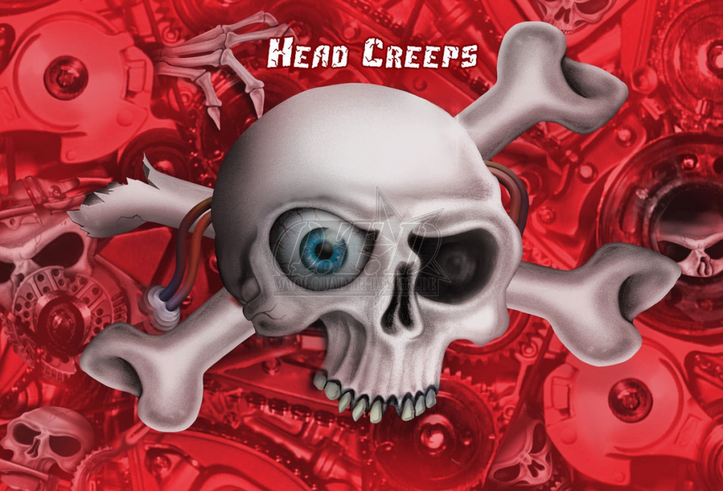 Head Creeps Rot für Polaris Ranger 500XP/700XP 2005-2008