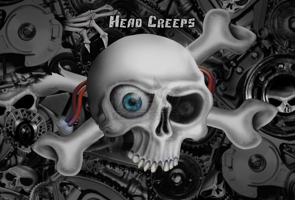 Head Creeps Schwarz für Polaris Ranger 500XP/700XP 2005-2008