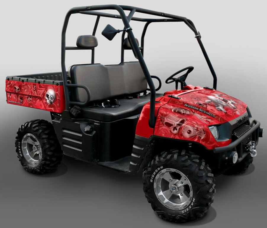 Head Creeps Rot für Polaris Ranger 500XP/700XP 2005-2008