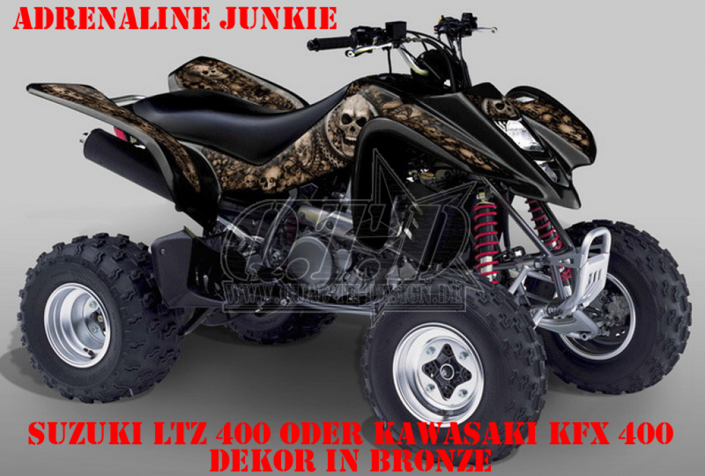 Adrenaline Junkie Bronze für Suzuki LTZ 400 2003-2008