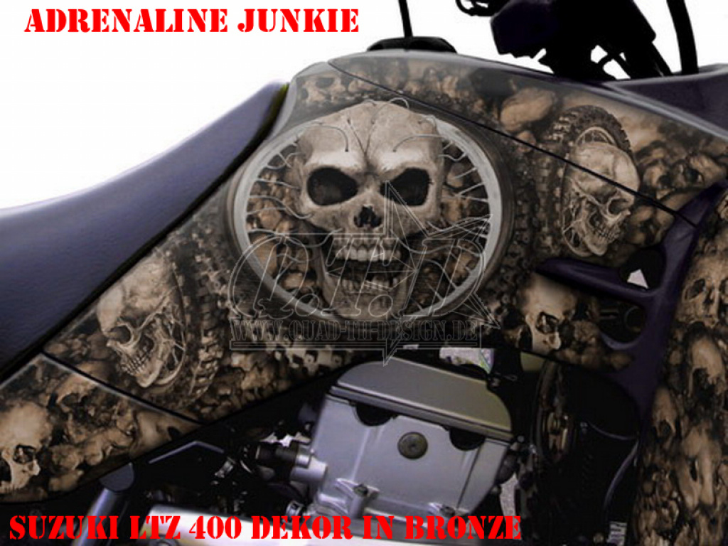 Adrenaline Junkie Bronze für Suzuki LTZ 400 2003-2008