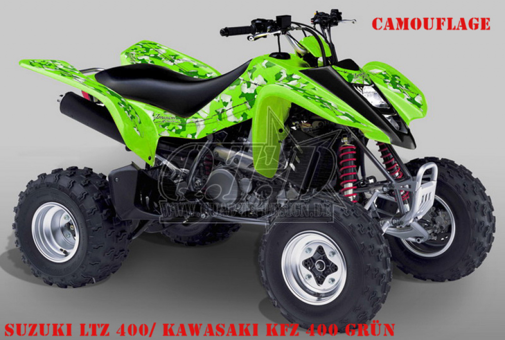 Camo Grün für Suzuki LTZ 400 2003-2008