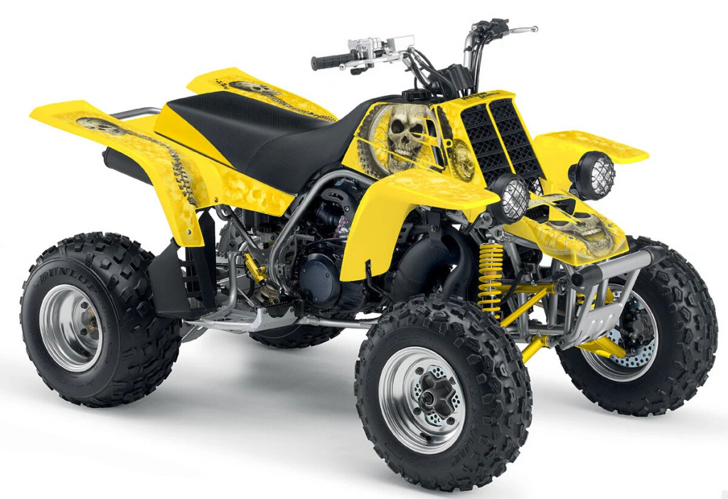 Adrenaline Junkie Gelb für Yamaha Banshee YFZ 350