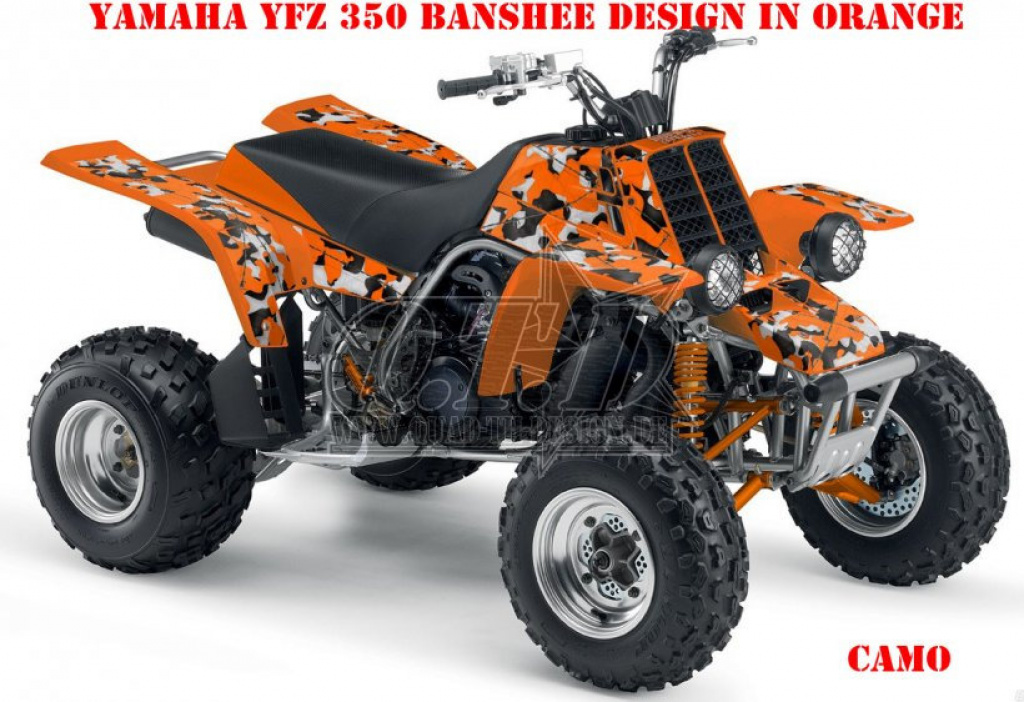 Camo Orange für Yamaha Banshee YFZ 350