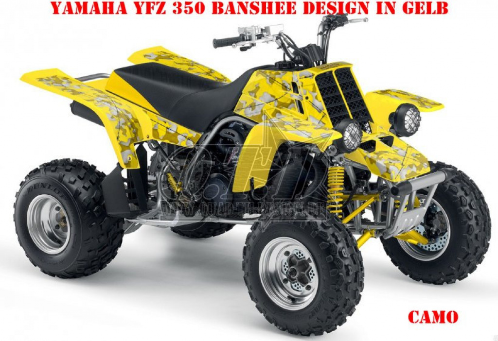 Camo Gelb für Yamaha Banshee YFZ 350