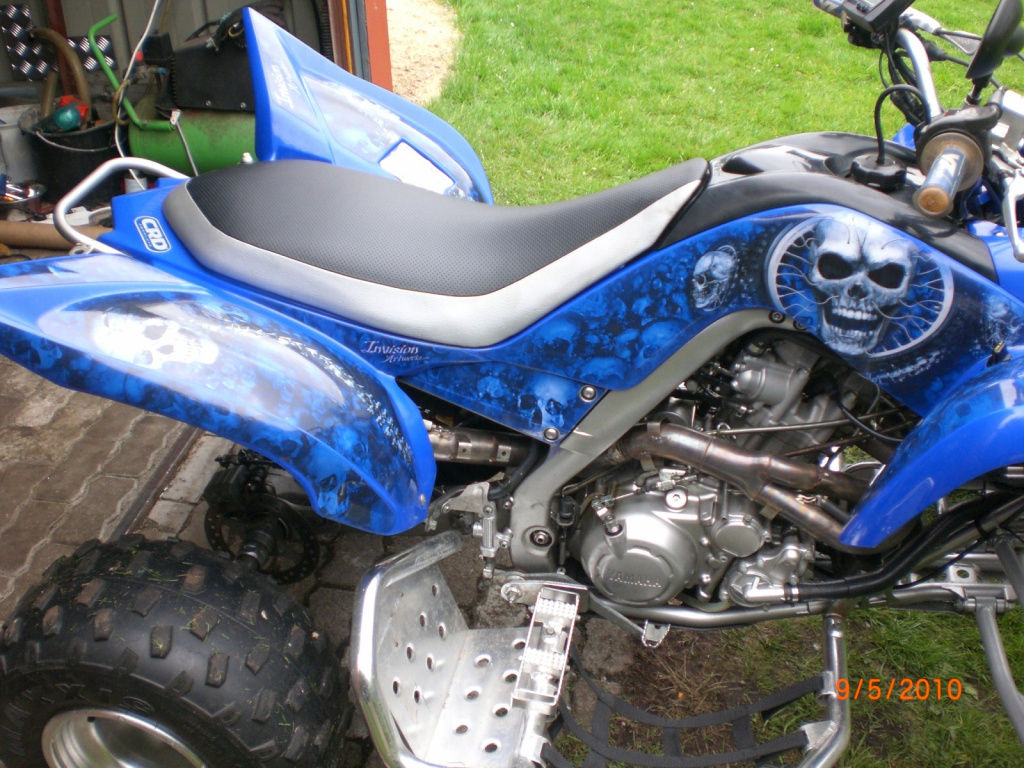 Adrenaline Junkie Blau für Yamaha Raptor YFM 700 R 2006-2012