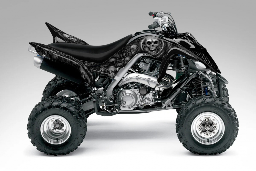 Adrenaline Junkie Schwarz für Yamaha Raptor YFM 700 R up 2013+