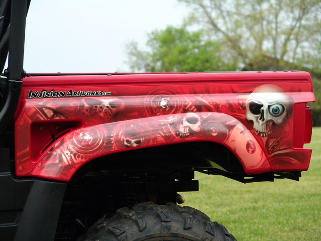 Head Creeps Red for Yamaha Rhino 450/660/700
