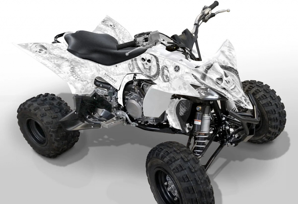 Adrenaline Junkie Weiß für Yamaha YFZ 450R up 2014+