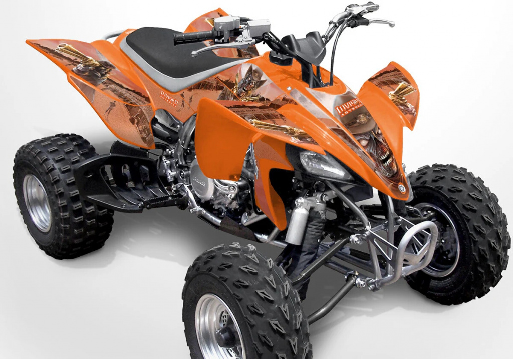 Zombie Outlaw Orange für Yamaha YFZ 450 2004-2008 & 2012-2014