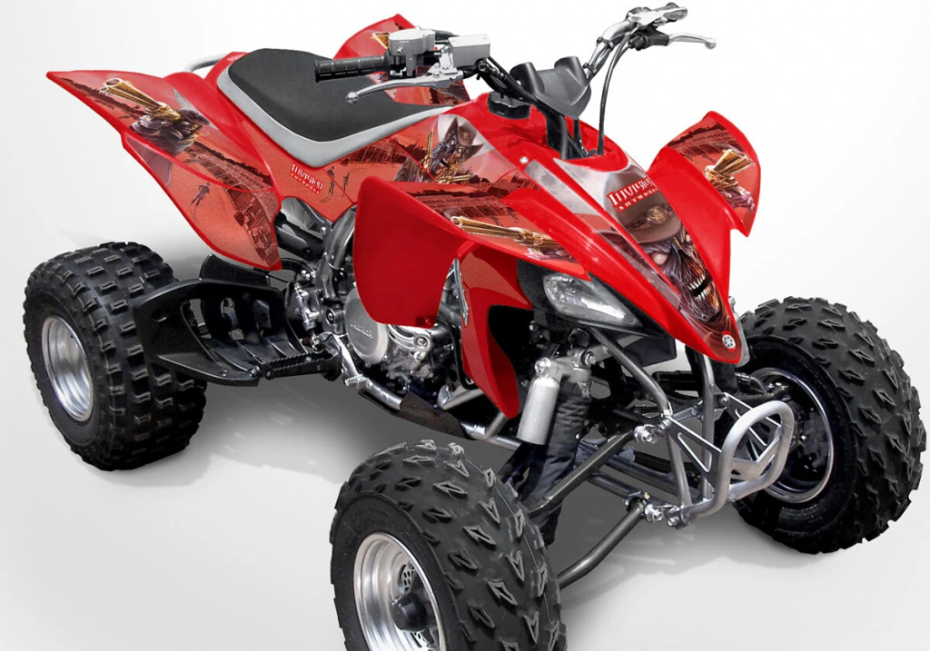 Zombie Outlaw Rot für Yamaha YFZ 450 2004-2008 & 2012-2014