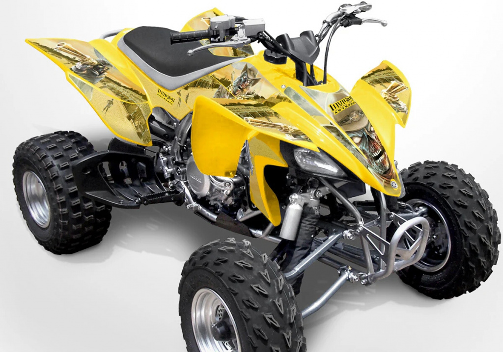 Zombie Outlaw Gelb für Yamaha YFZ 450 2004-2008 & 2012-2014