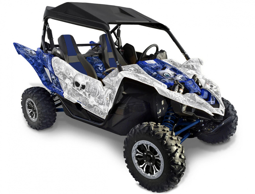 Head Creeps Blue-White for Yamaha YXZ 1000R