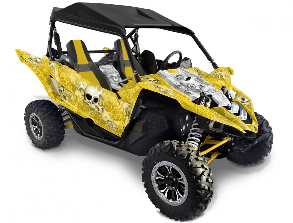 Head Creeps Yellow-White for Yamaha YXZ 1000R