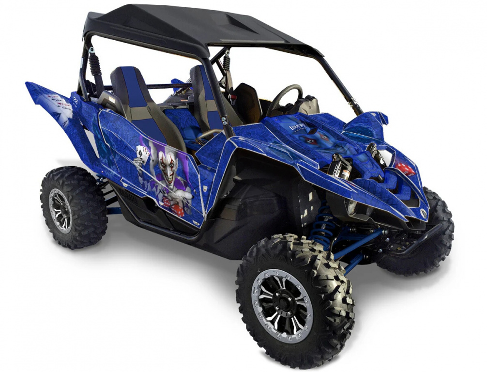 Joker Design color = Blue, Joker color = Purple-White for Yamaha YXZ 1000R