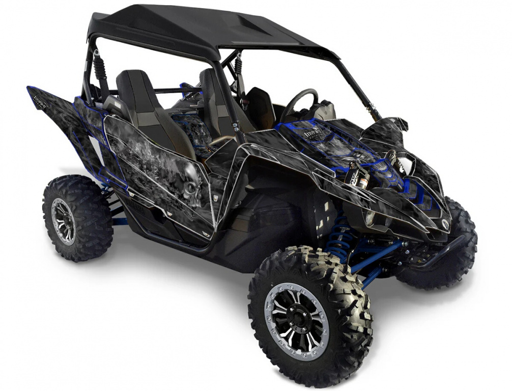 Nitro Design color = Black, Fire color = Graphic color for Yamaha YXZ 1000R