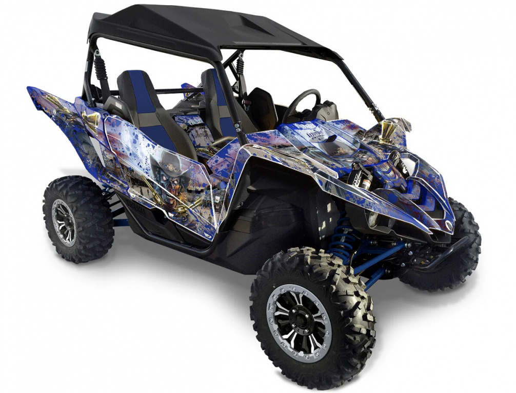 Zombie Outlaw Splatter Blue for Yamaha YXZ 1000R