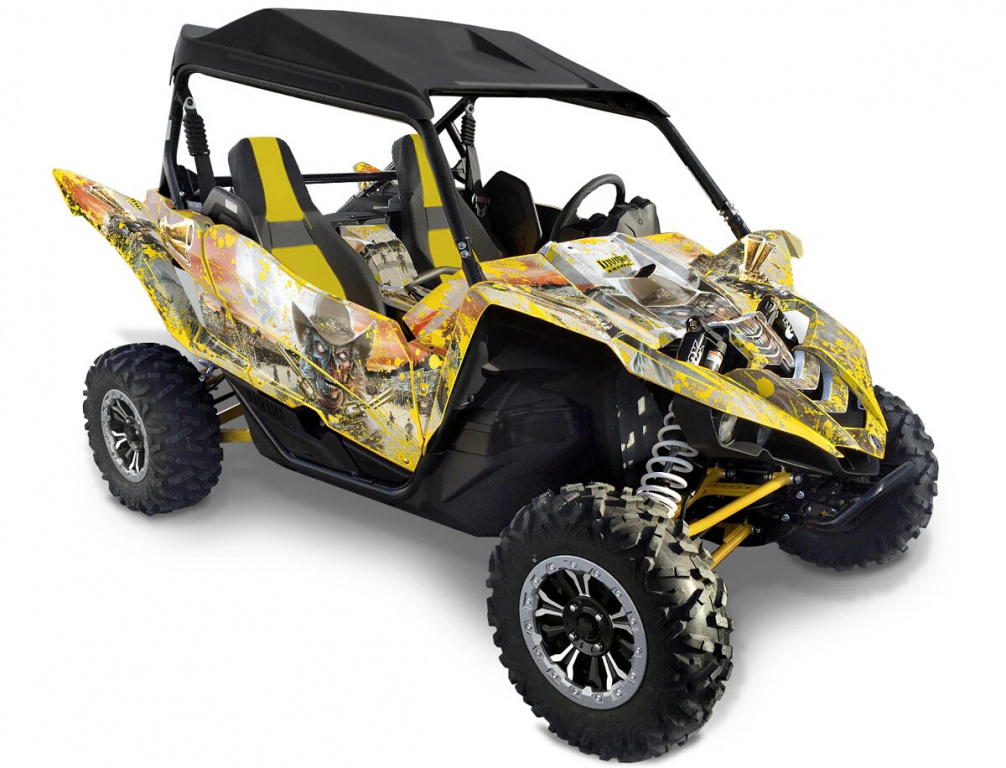 Zombie Outlaw Splatter Yellow for Yamaha YXZ 1000R