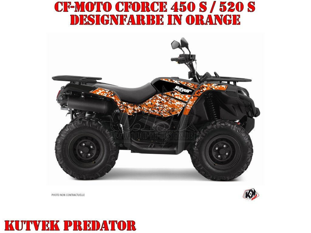 Predator Orange for CF-Moto CForce 450/500/520 S until to 2022