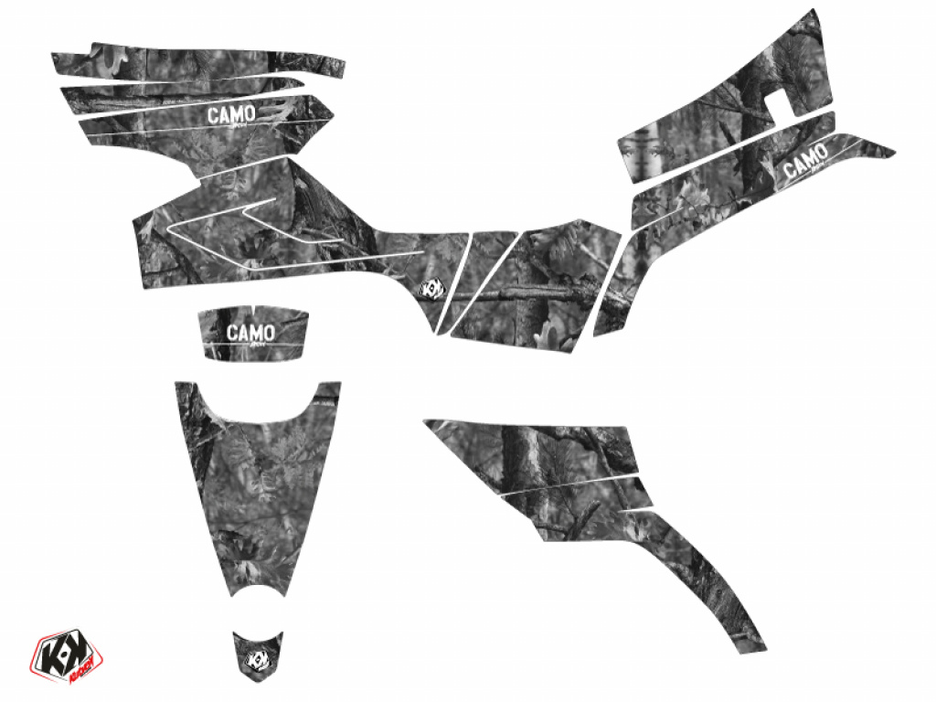 Example picture for thr colors, Camo Grey for CF-Moto CForce 450/500/520 S until to 2022