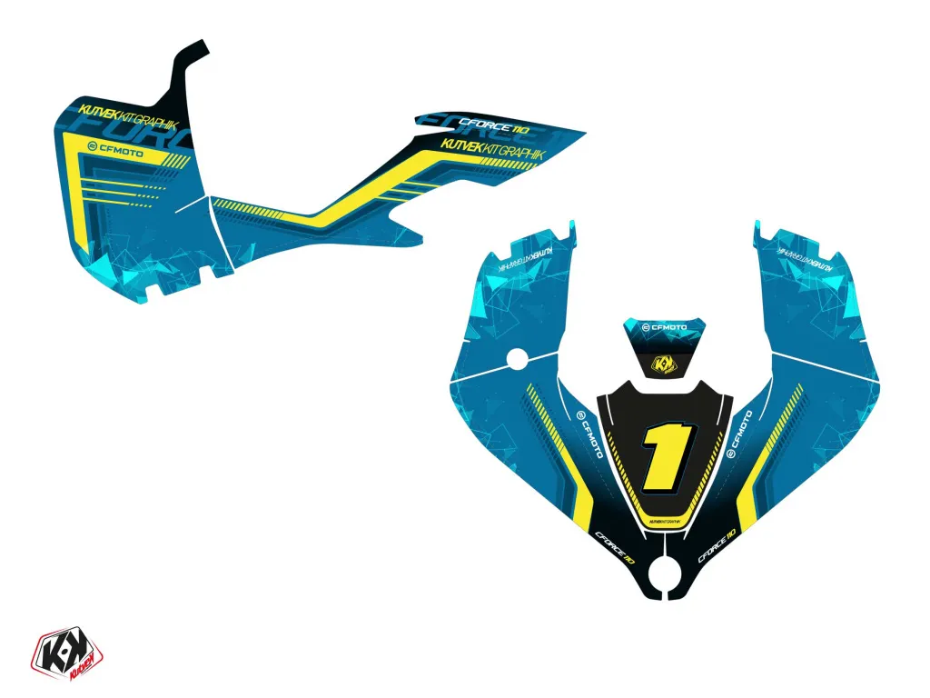 Geo Blue CF-Moto CForce 110