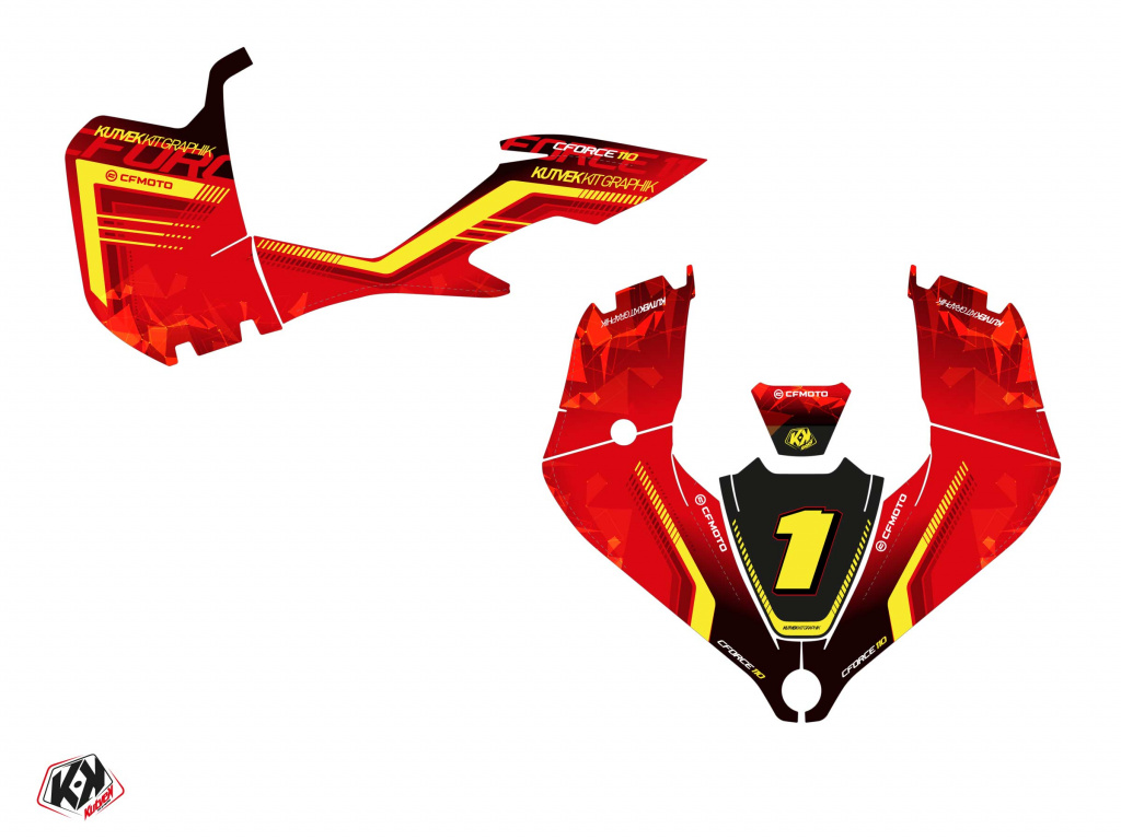 Geo Red for CF-Moto CForce 110