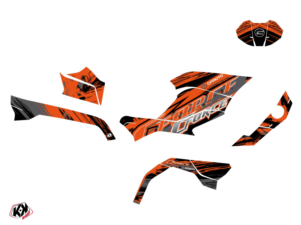 Brush Orange für CF-Moto CForce 625 EC