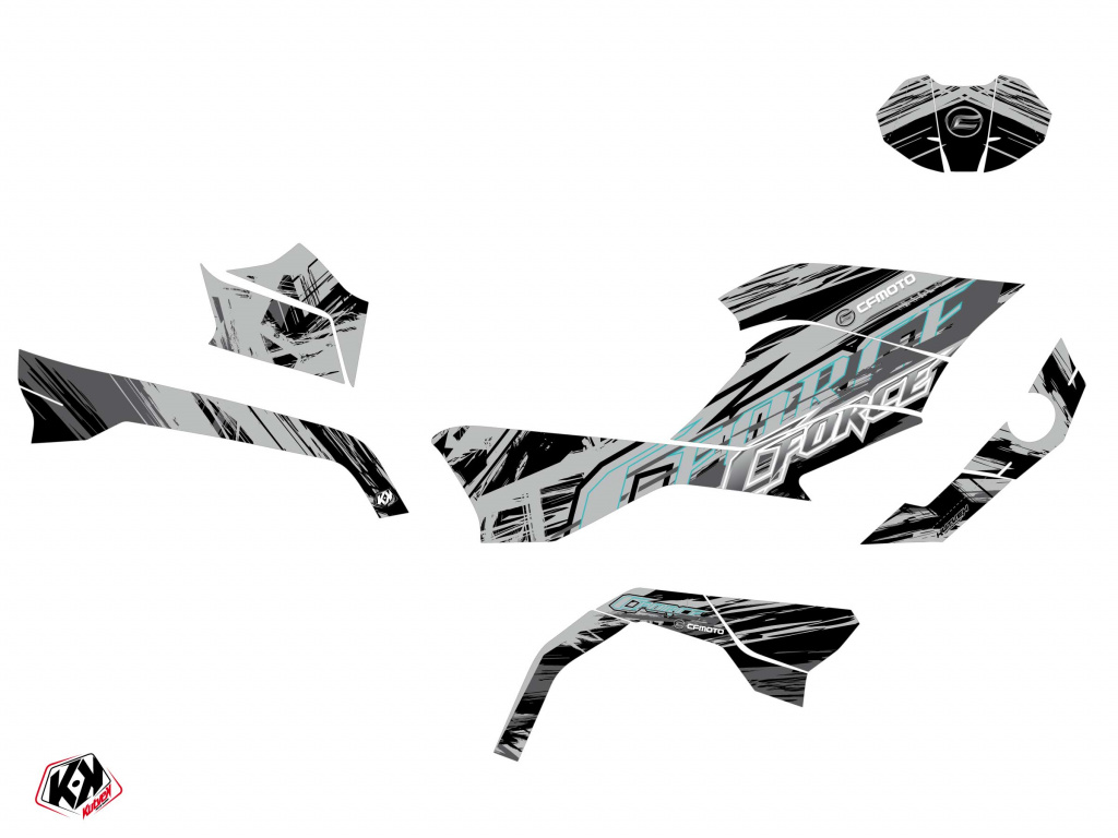 Brush Grau für CF-Moto CForce 625 Touring