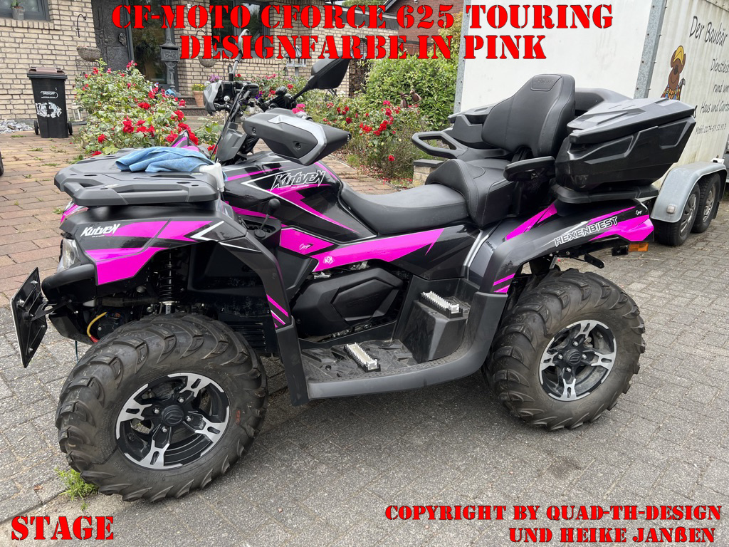 Stage Pink Standard Kit für CF-Moto CForce 600/625 S/L/Touring