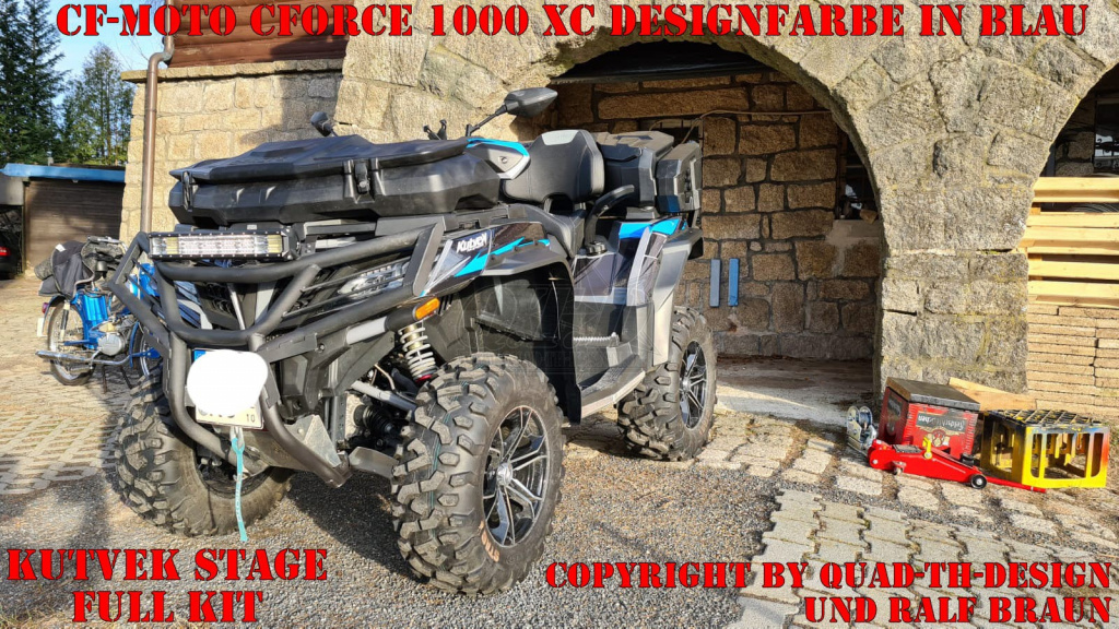Stage Blue Full Kit for CF-Moto CForce 800/820/850/1000 XC/DLX up 2018+