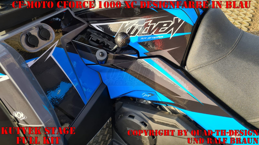 Stage Blue Full Kit for CF-Moto CForce 800/820/850/1000 XC/DLX up 2018+