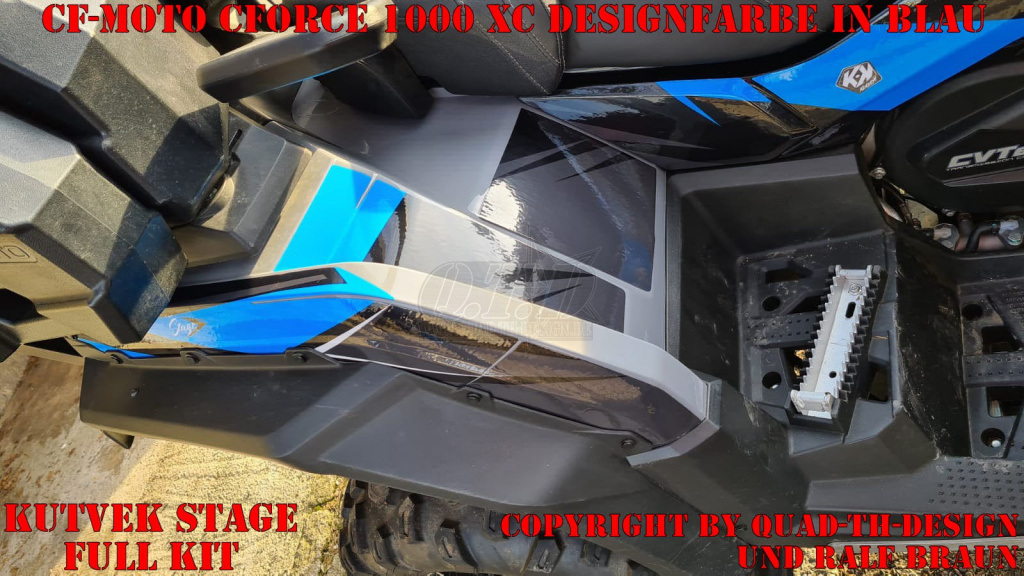 Stage Blue Full Kit for CF-Moto CForce 800/820/850/1000 XC/DLX up 2018+