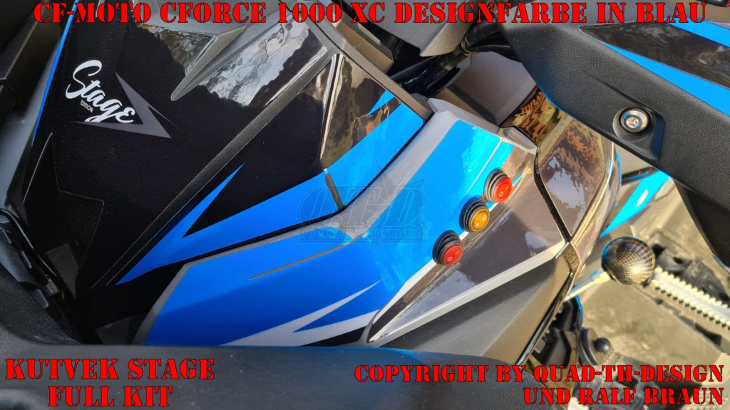 Stage Blue Full Kit for CF-Moto CForce 800/820/850/1000 XC/DLX up 2018+