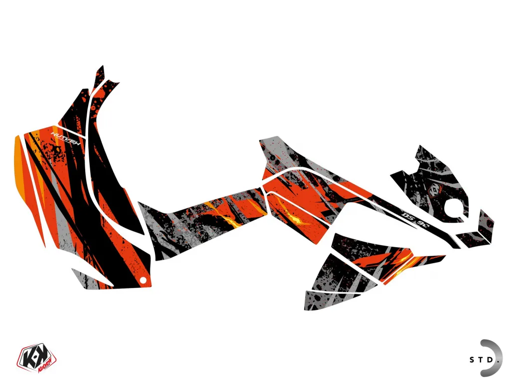 Ember Red for CAN-AM DS 90