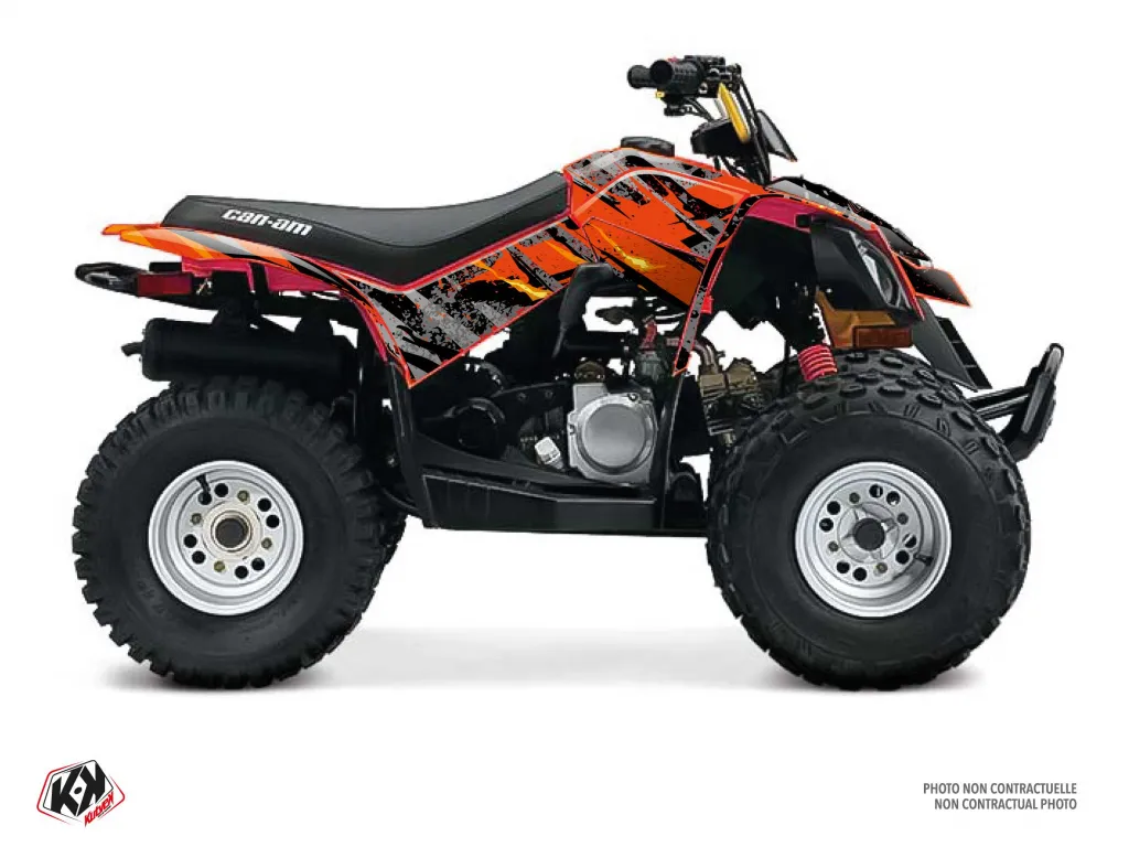 Ember Red for CAN-AM DS 90