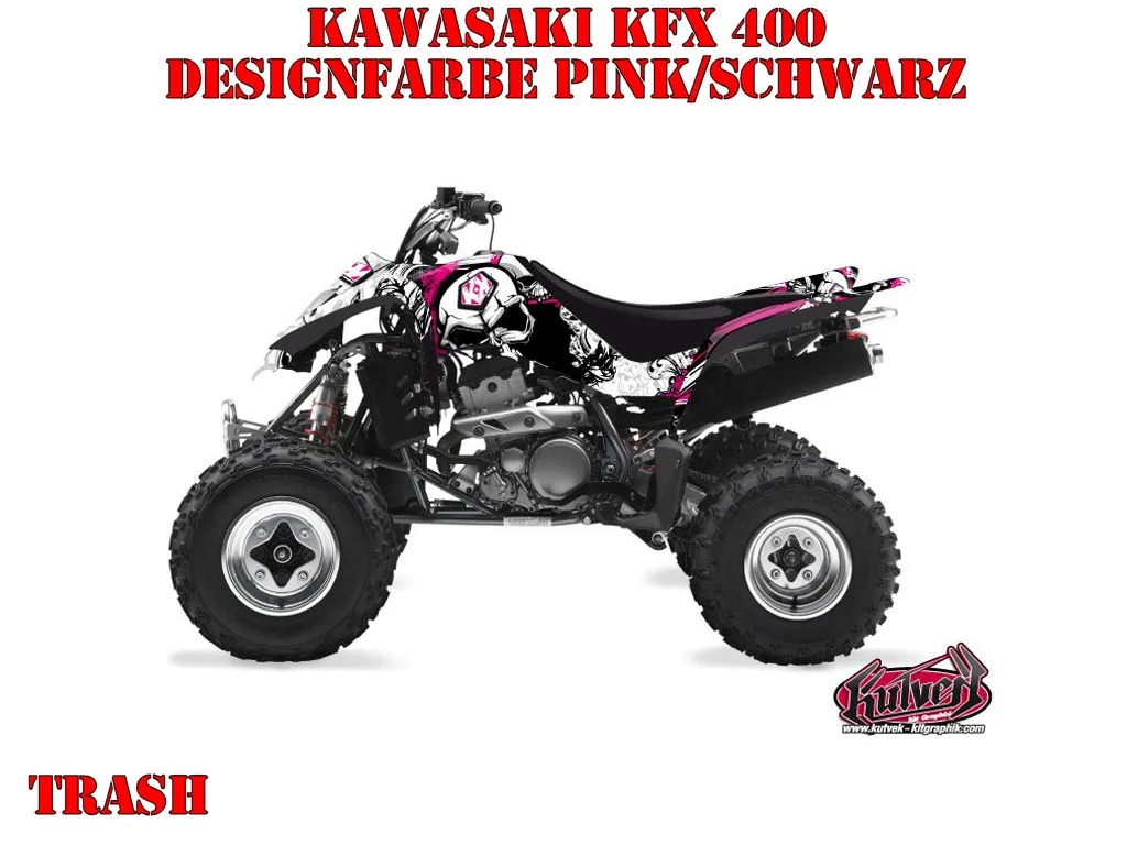Trash Pink für Kawasaki KFX 400