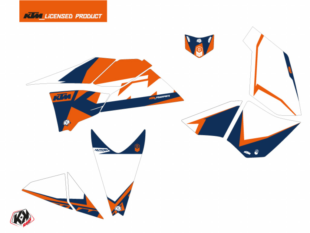 Gravity Blue for KTM XC 525