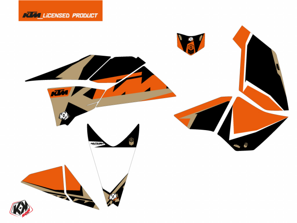 Gravity Orange-Sand for KTM XC 525
