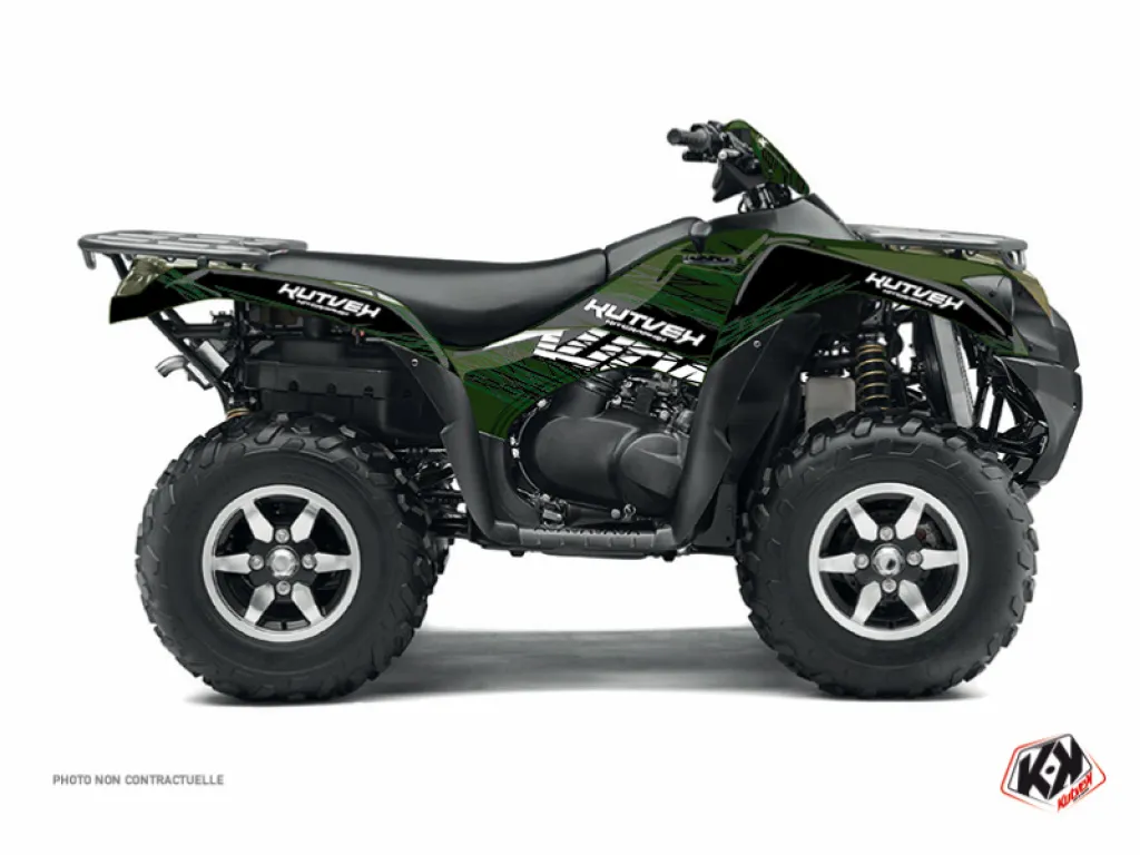 Eraser Schwarz-Grün für Kawasaki Bruteforce KVF 750 ab 2012+